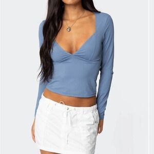 Edikted Sky Blue Top